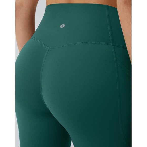 Halara So Cinched Tummy Control Shaping UltraSculpt Leggings Pockets Sz XS Full - Picture 8 of 10